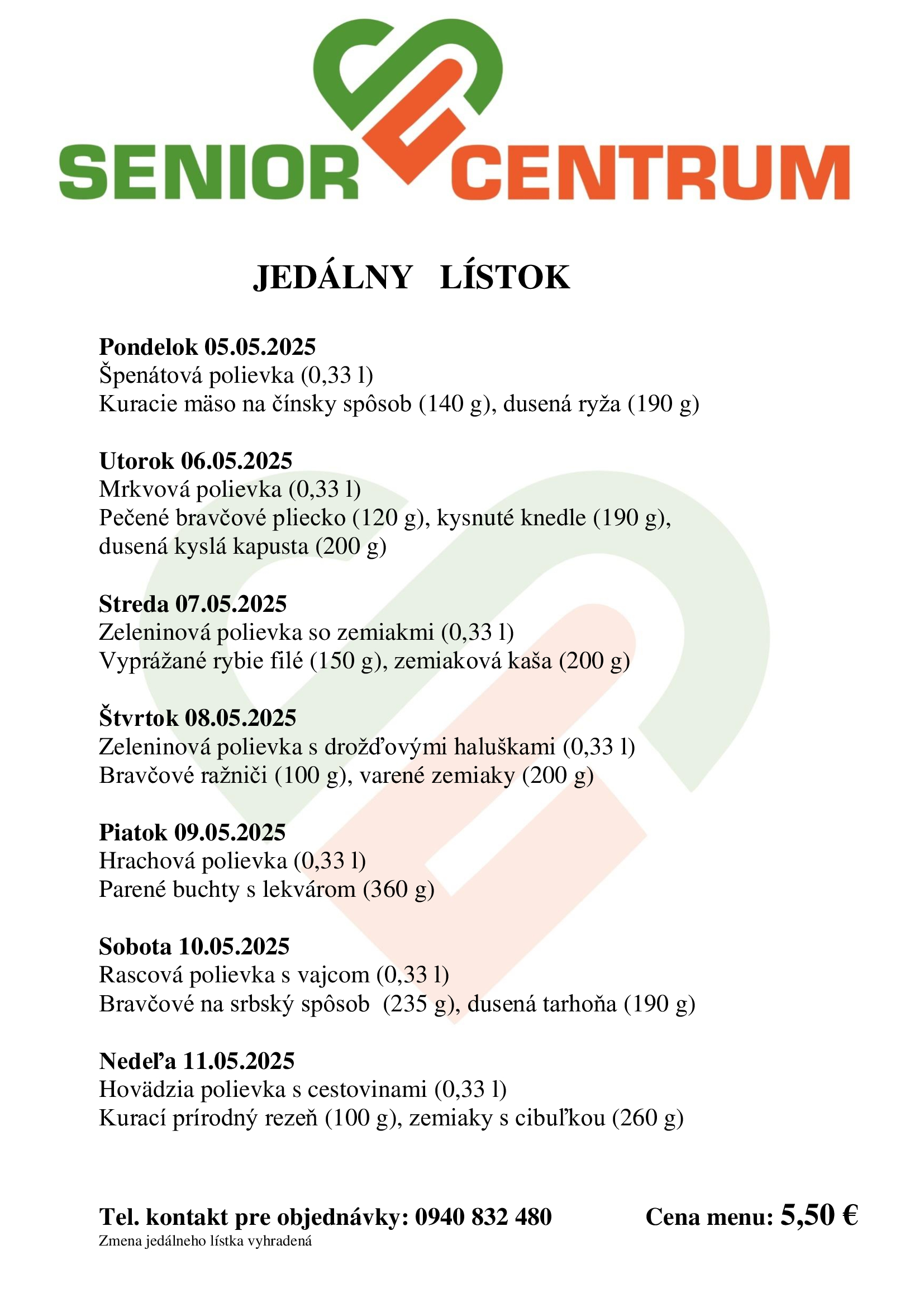 jedálny-lístok